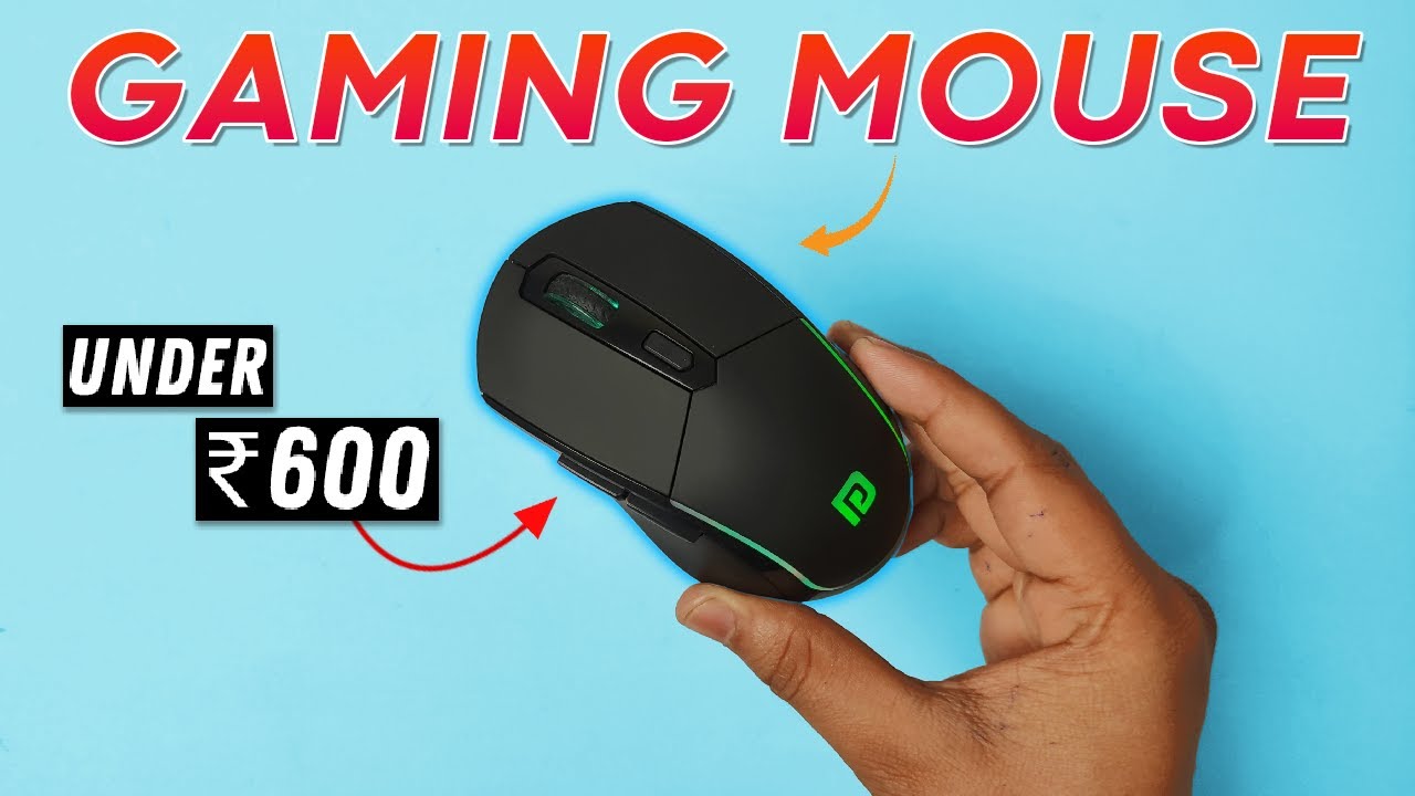 Best RGB wireless mouse ₹1̶0̶0̶0 Just @ ₹585 || Portronics Toad One Unboxing & Review