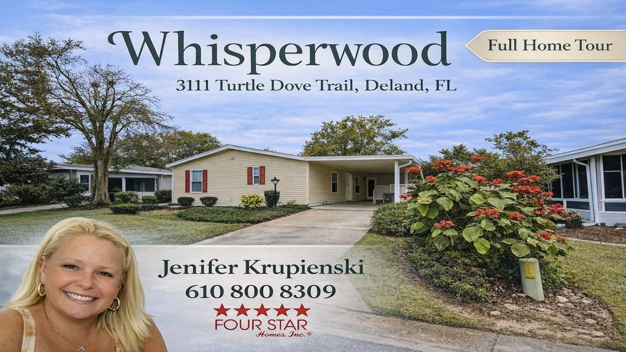 (Whisperwood) 3111 Turtle Dove Trail, Deland, FL.
