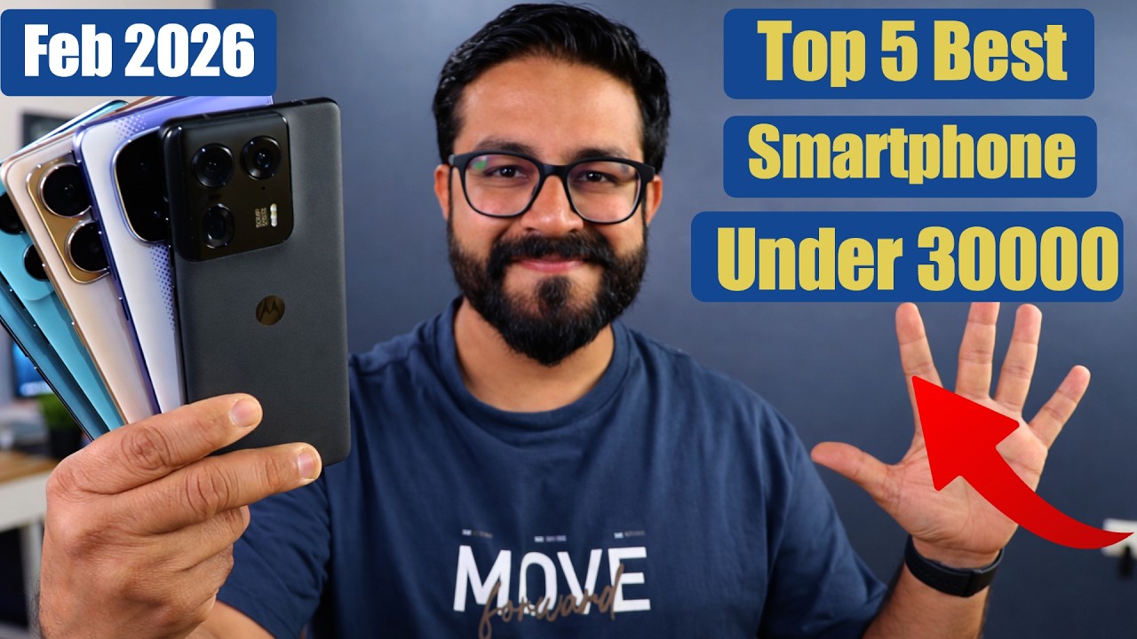 Top 5 Best Phone Under 30000 in Feb 2026 I best 5g mobile under 30k