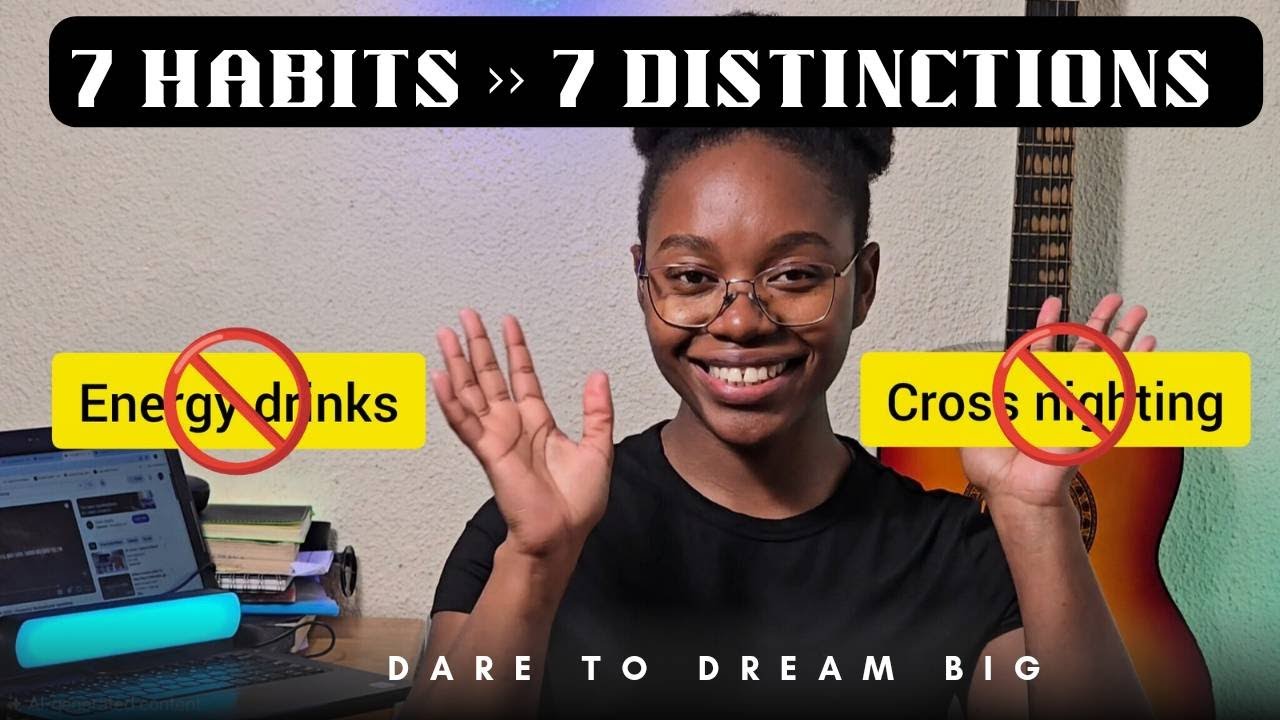 7 Habits That Got Me 7 Distinctions in Matric | My Journey & Study Routine, Grade 12 Final Exams