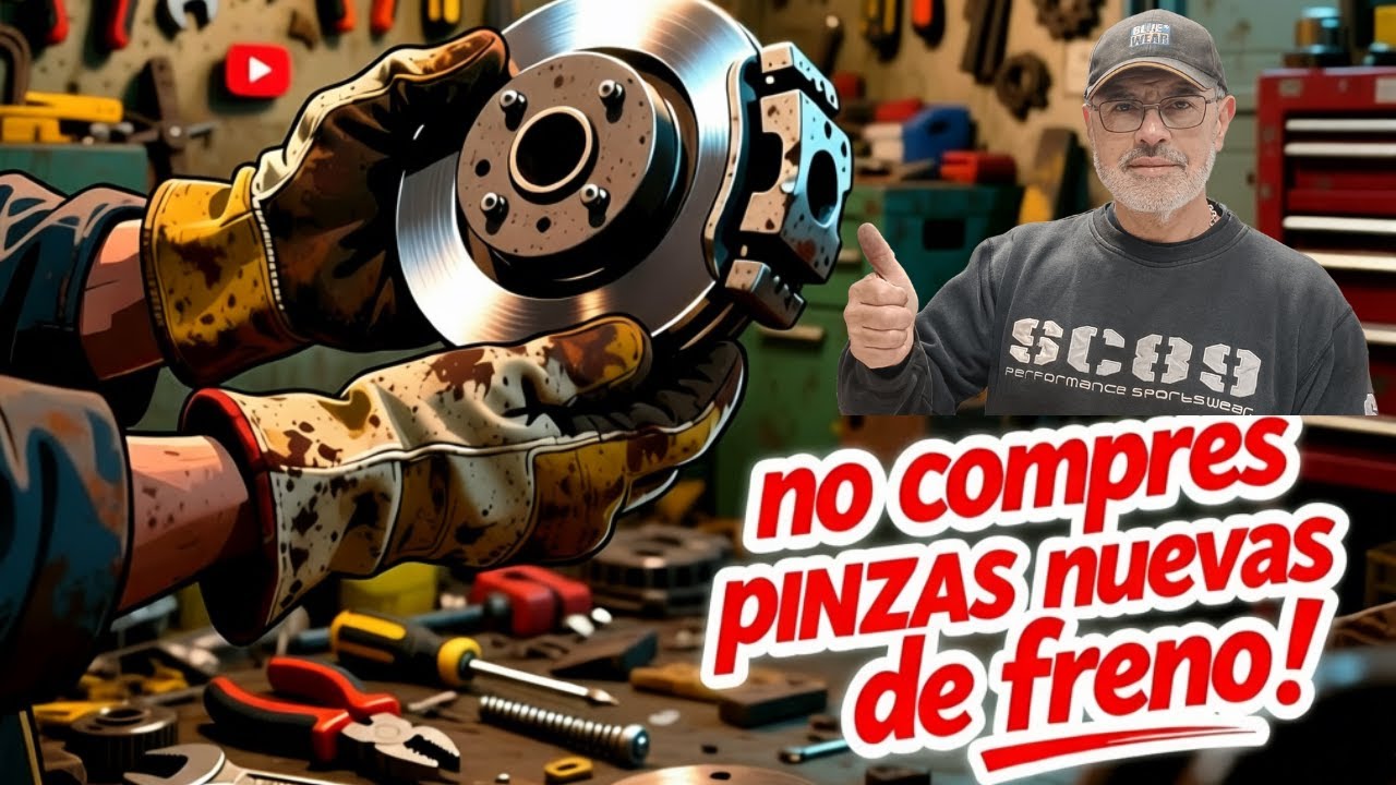 Renueva tus pinzas de freno de tu coche sin complicaciones, paso a paso.