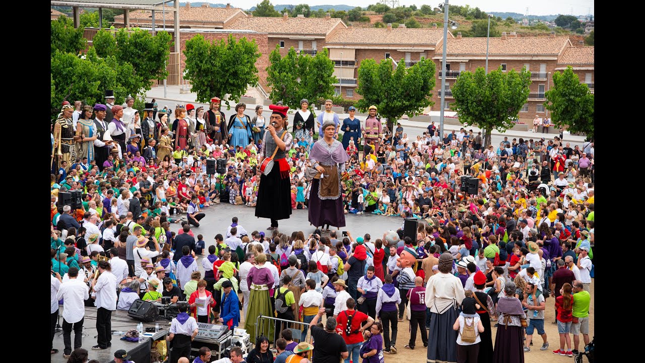Espectacle de proclamació de Castellbisbal 32a Ciutat Gegantera de Catalunya 2019