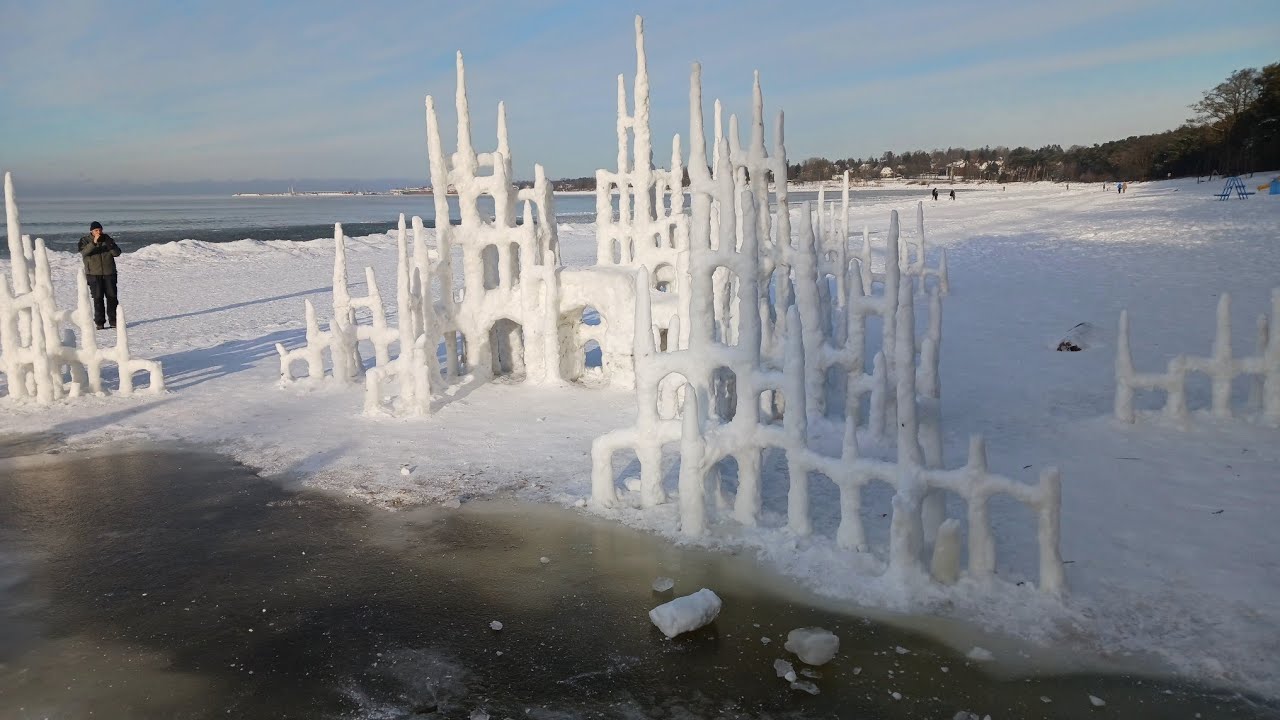 Winter in  Tallinn, Pirita