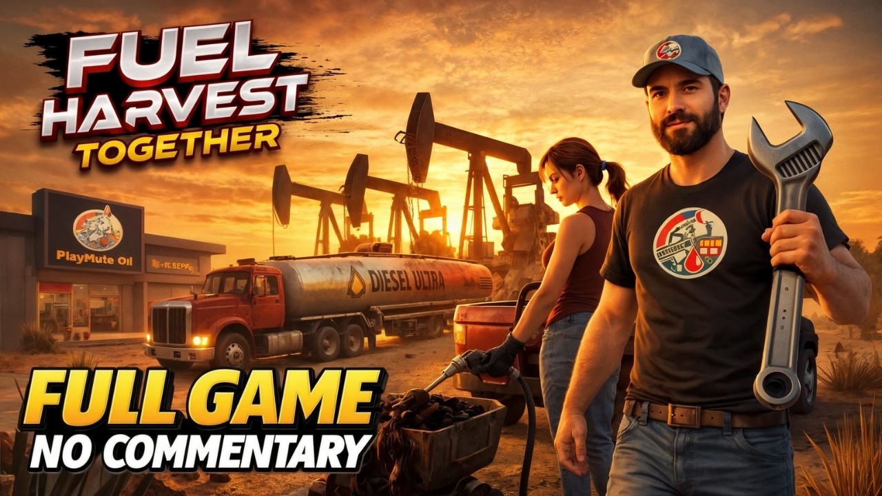 Fuel Harvest Together | FULL GAME Gameplay Longplay | No Commentary
