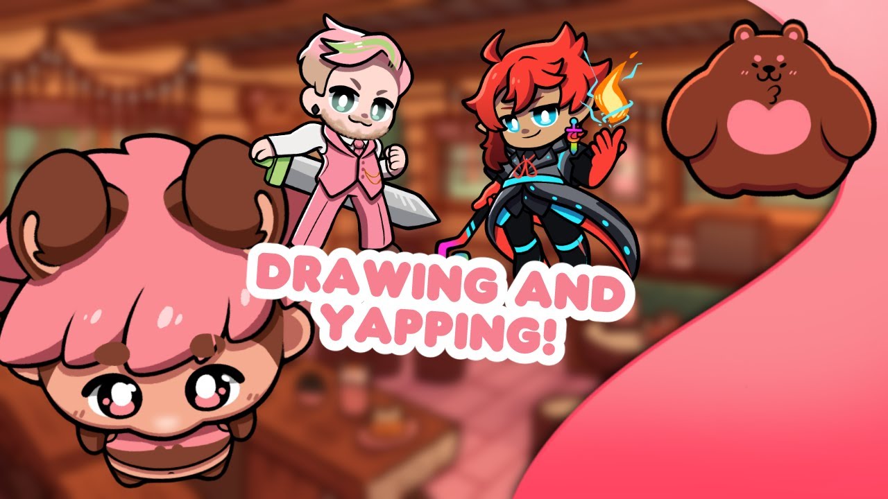 This streamer loved his chat so much he drew them | smilky draws and yaps