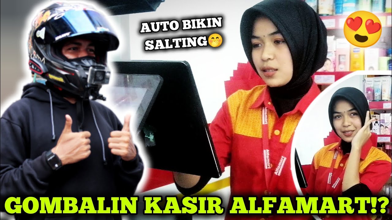 PERTANYAAN YANG BIKIN KASIR ALFAMART SALTING⁉️ CANTIK BANGET CUY‼️