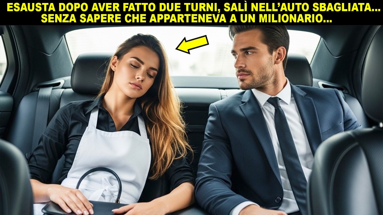Esausta dopo aver fatto due turni, salì nell’auto sbagliata… senza sapere che apparteneva a Miliona…