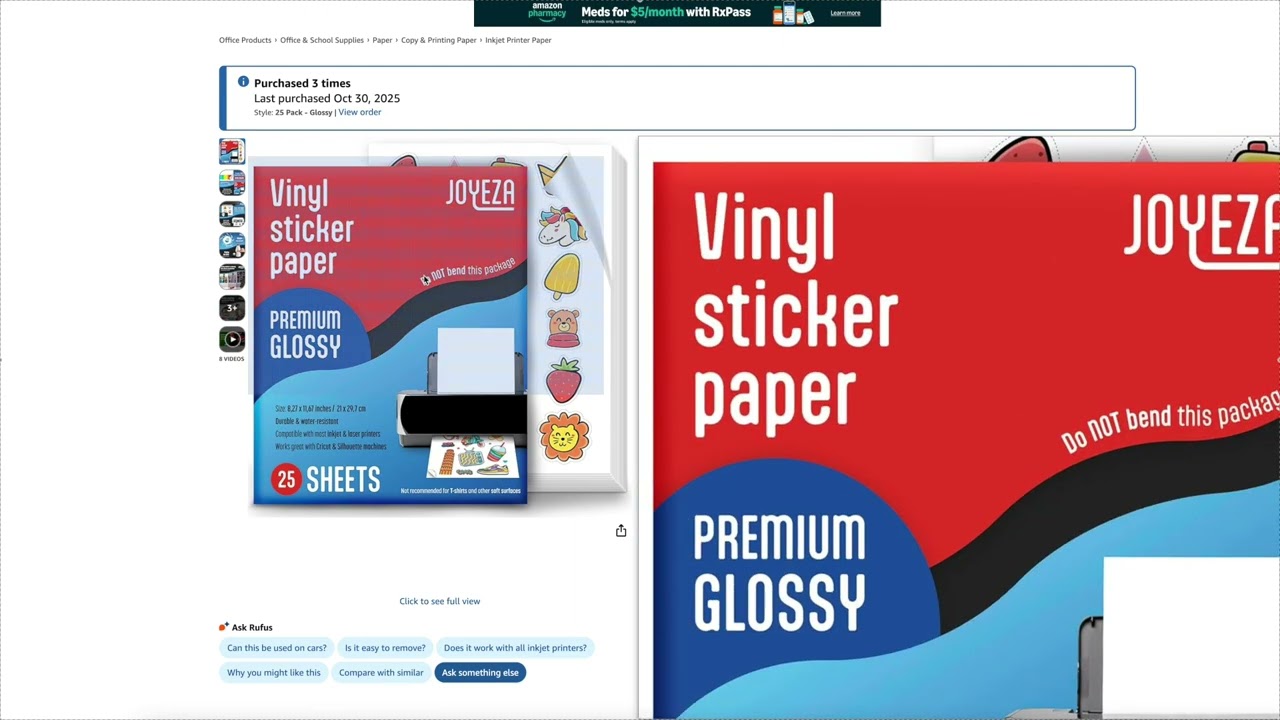 How to Make Stickers with Cricut | Canva to Print Then Cut (Beginner Friendly)