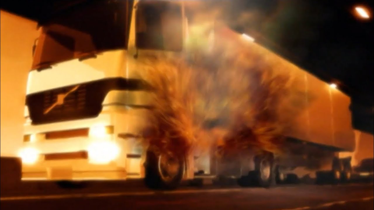 1999 Mont Blanc Tunnel Fire - Animation