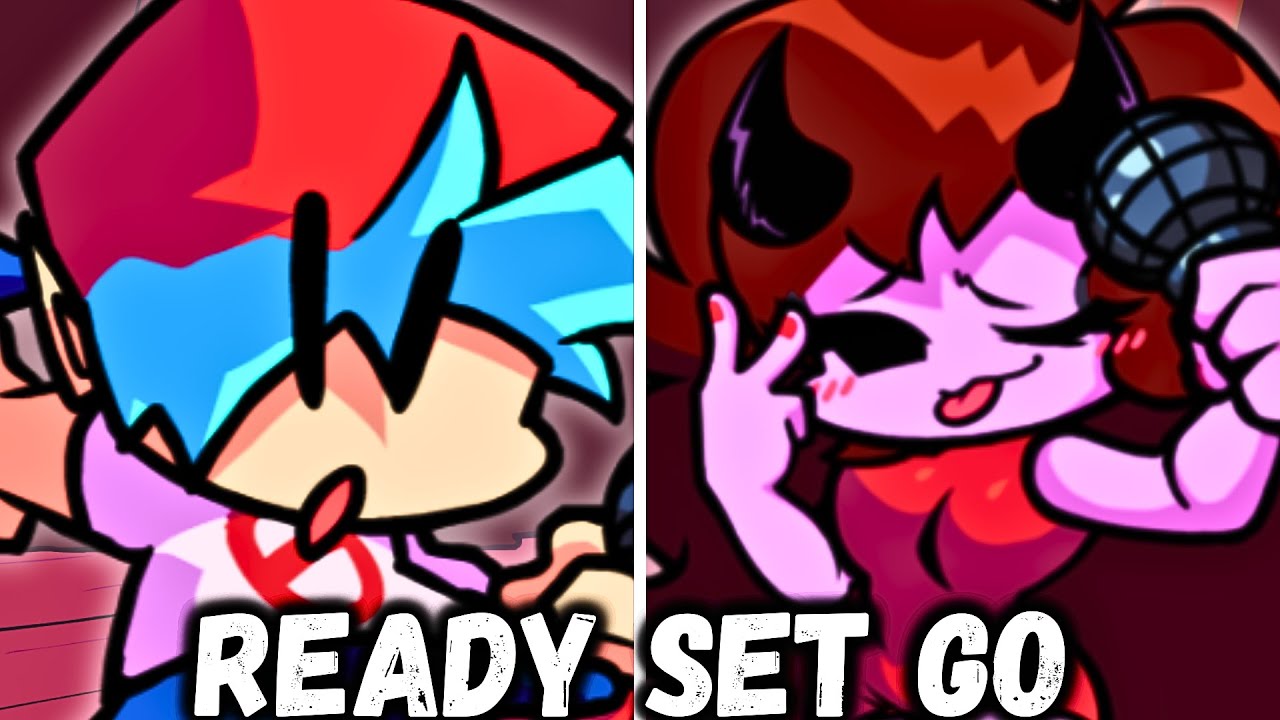 Friday Night Funkin' Mod Ready Set Go! [Teaser] (Angelix recreation)