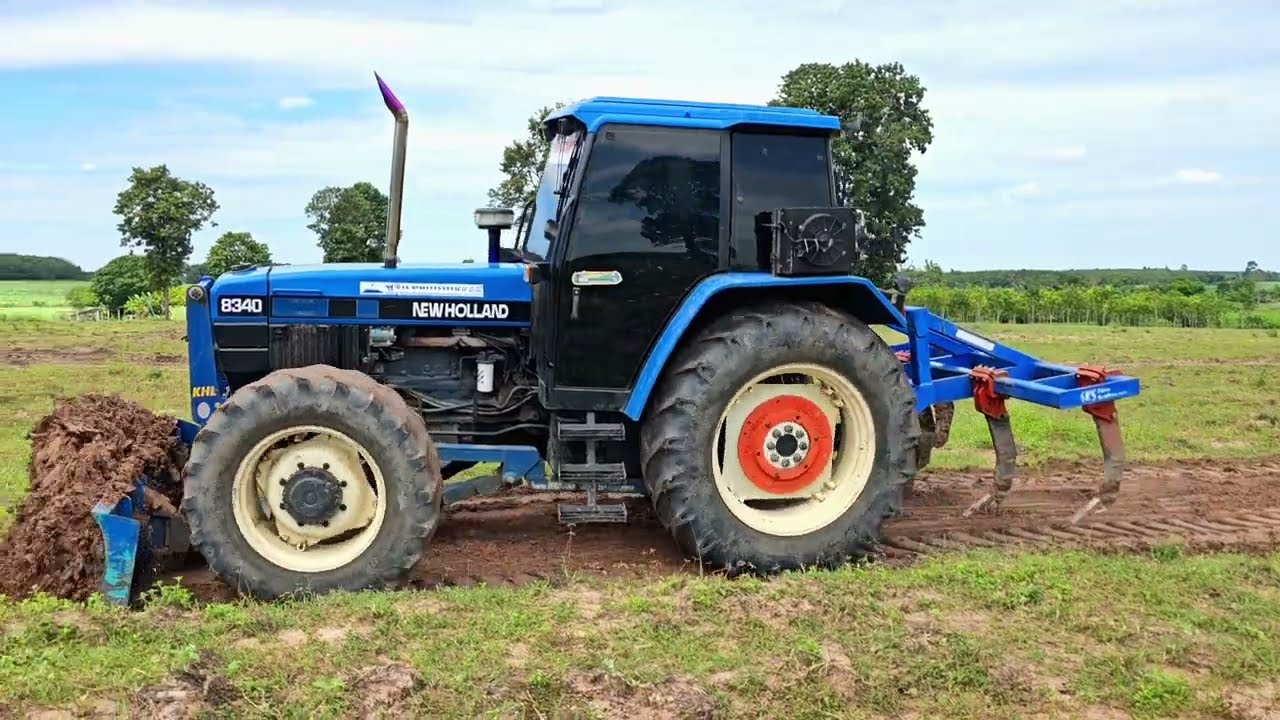 Ep.49:มาดูของใหญ่ดันดินกัน 8340 Newholland 125hp