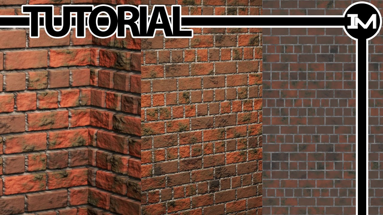 Learn to create Procedural Bricks in less than 3 minutes in Blender - Blender 2.9 Eevee