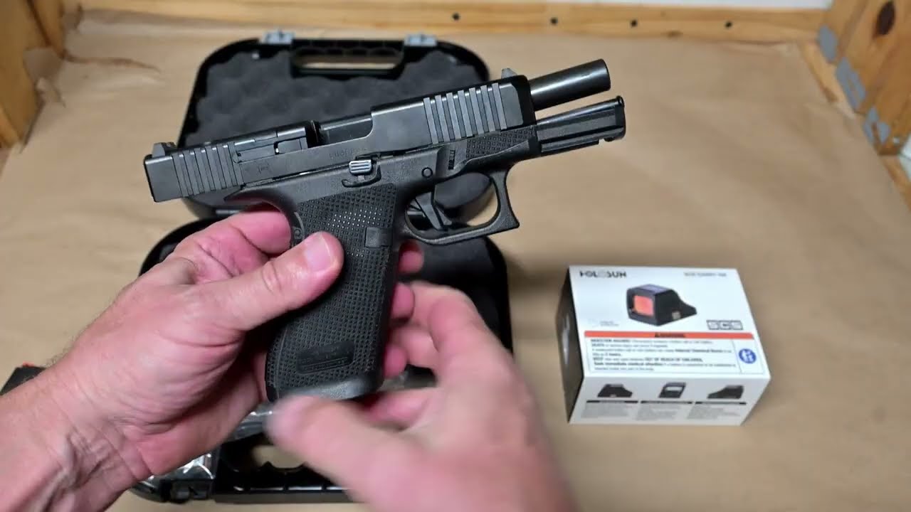 Glock 45 Gen 6 Unboxing + Green Dot Sight + Range Test