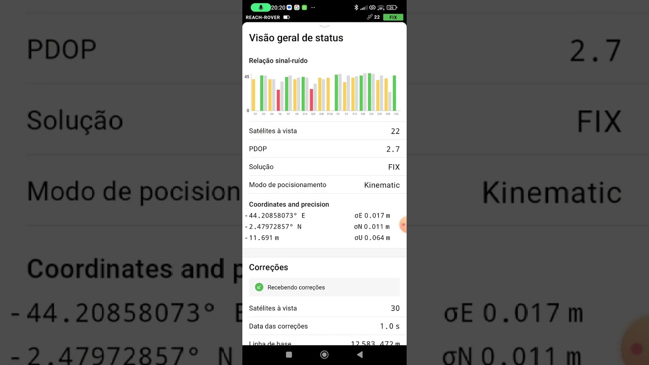 Configuração NTRIP IBGE no EMLID Reach RS2