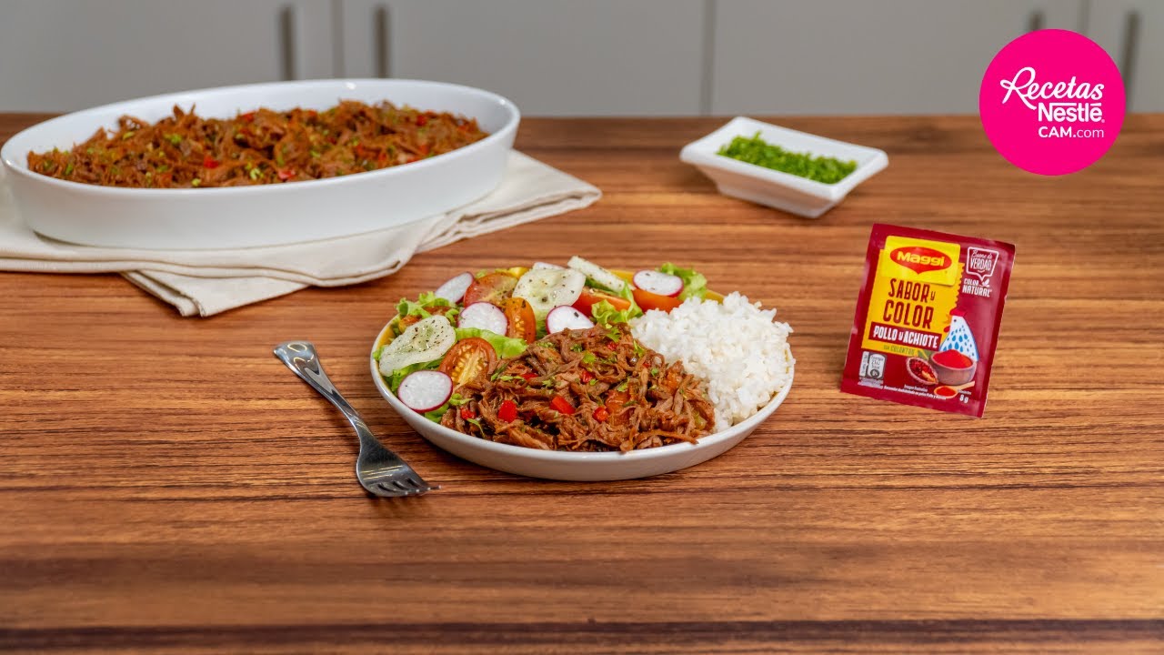 Carne Desmechada MAGGI | Recetas Nestl&eacute; CAM