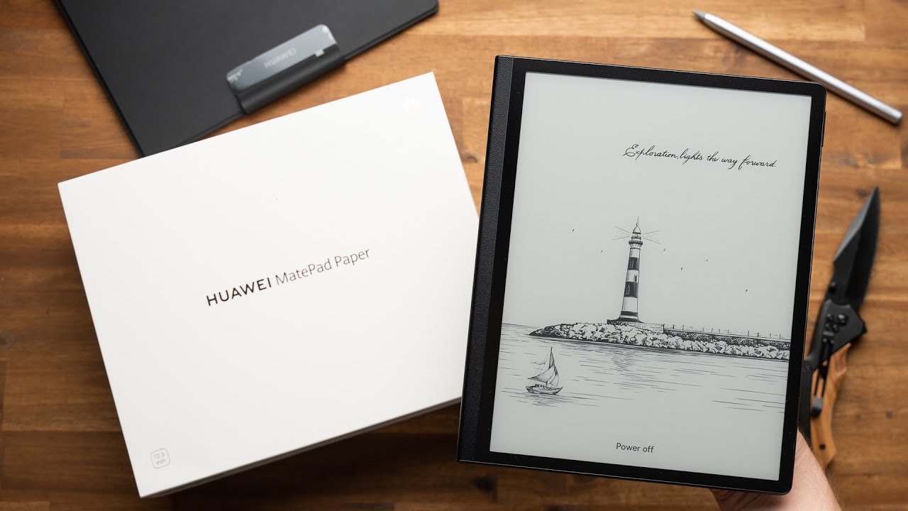Huawei MatePad Paper Unboxing & First Impression