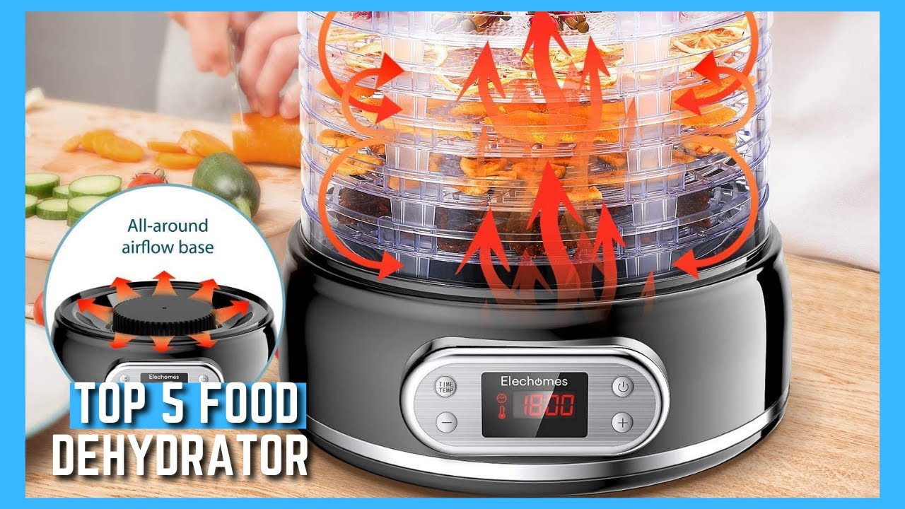 ⚡Top 5 Best Food Dehydrator | Temperature Control | Dehydrator For Jerky, Meat, Fruits, Vegetables⚡