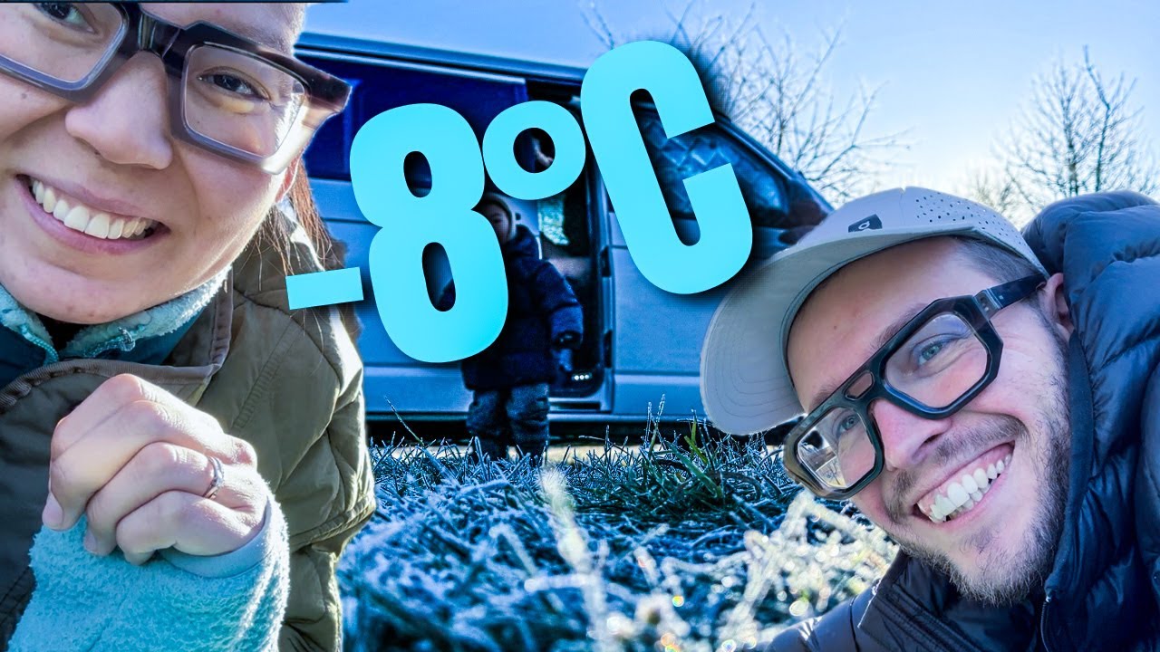 NOC V DODÁVCE V MRAZECH! 🥶 Tohle bylo moc!