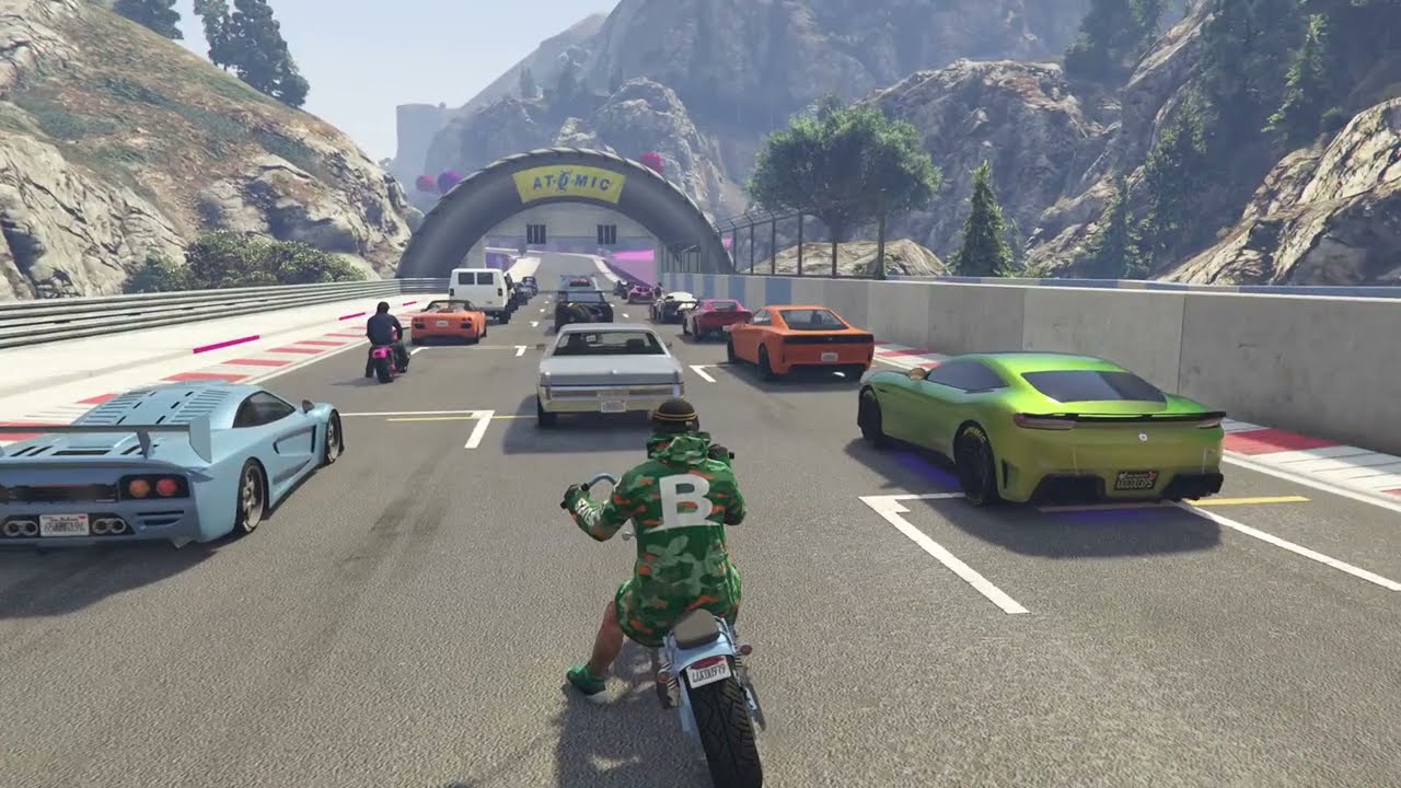 GTA 5 online - RaNdOm RaCeS  🏁🔥