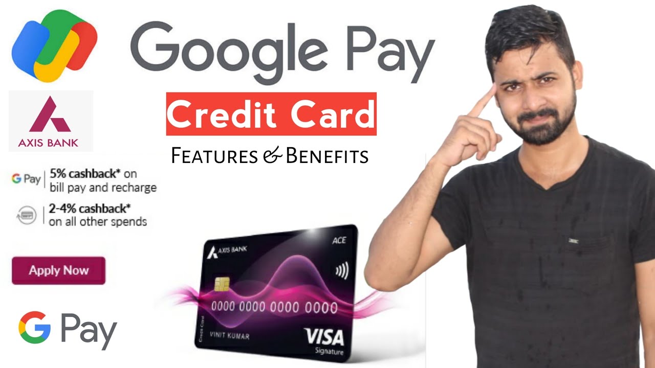 Google Pay Axis Ace Credit card 5% Unlimited Cashback