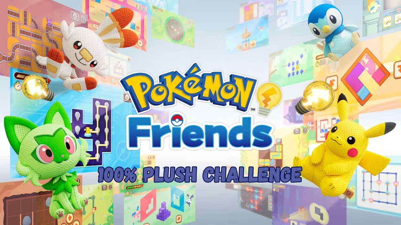 Pokemon Friend 100% Plush Challenge