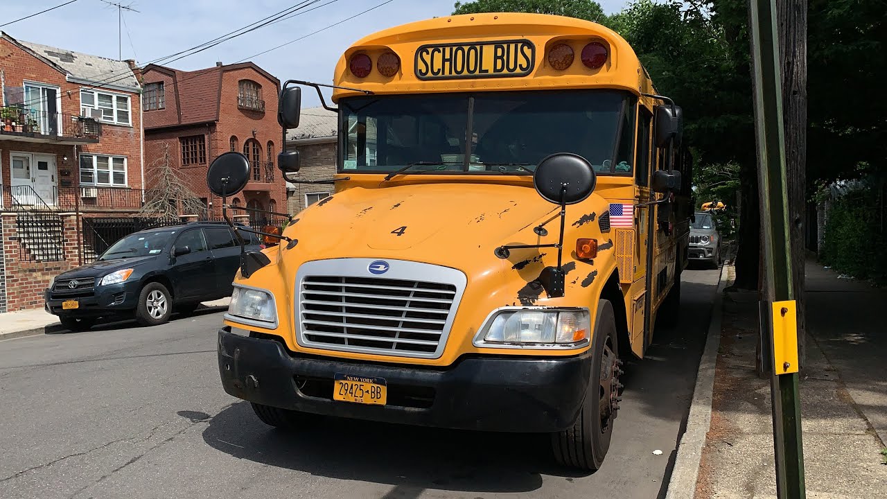 Bus 4 - 2014 Blue Bird Vision Left Door (NYC)