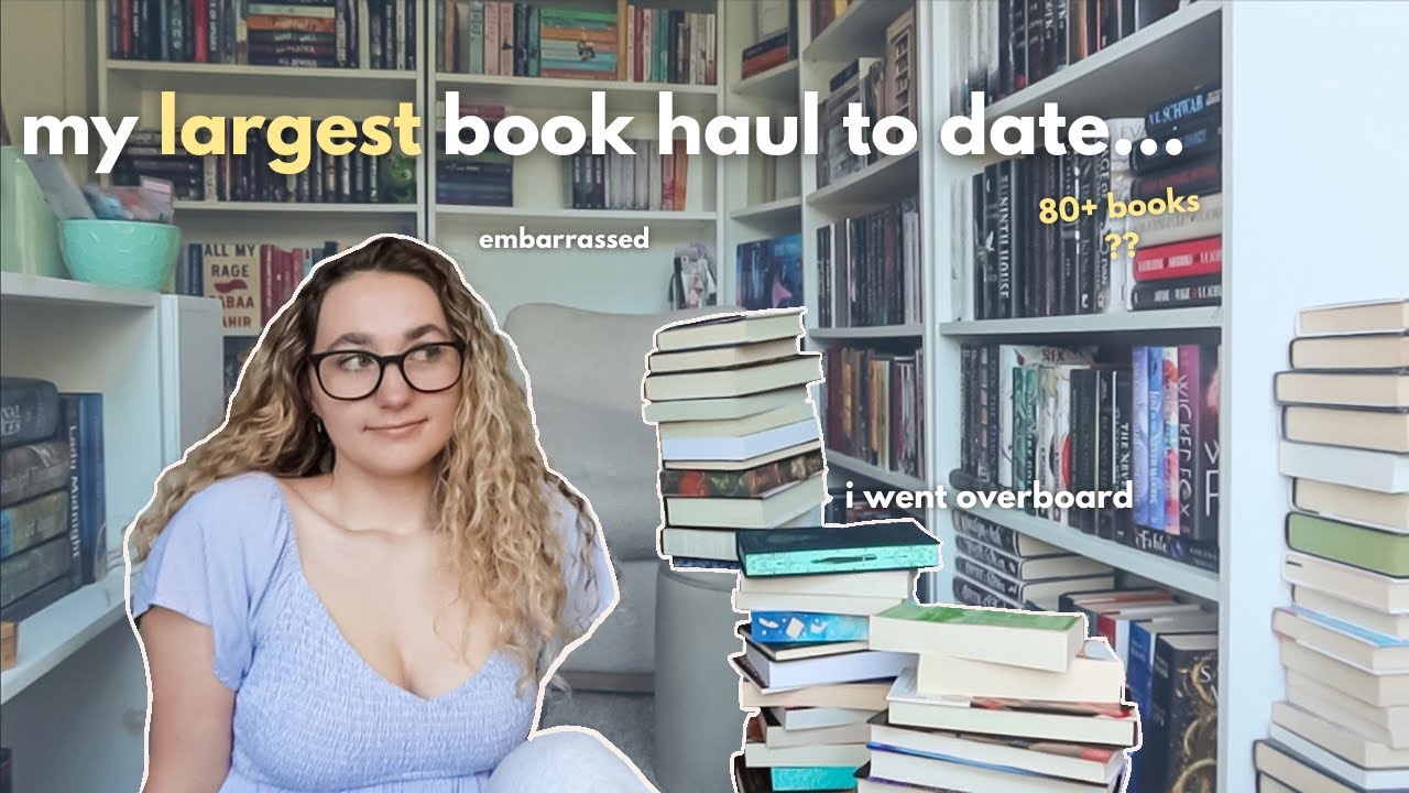going on a book buying ban, this time I'm serious | book haul