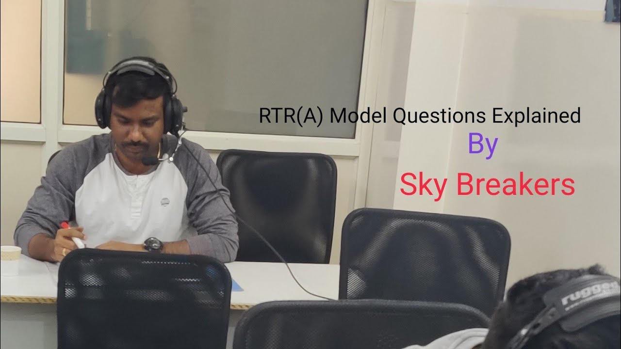 Model Question and Answer Explained - RTR(A) EXAM PREPARATION Video #13