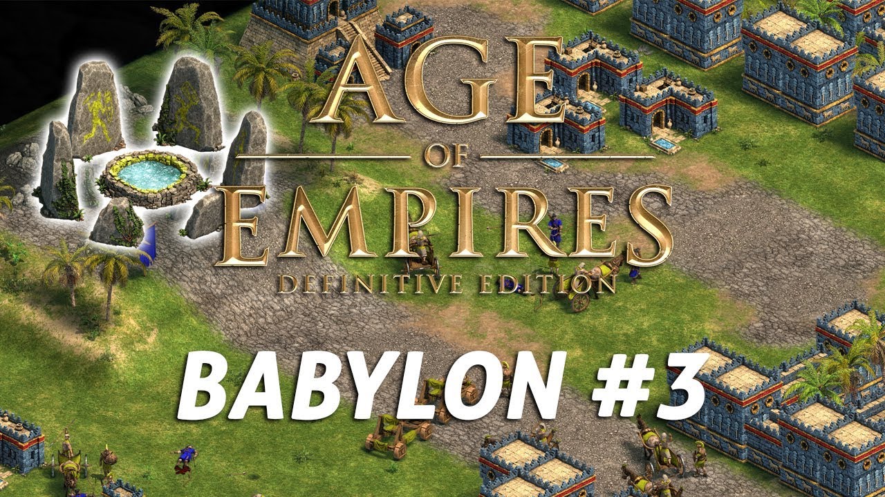 Age of Empires: Definitive Edition - Voices of Babylon #3 - Vengeance (Hardest). Improved AI