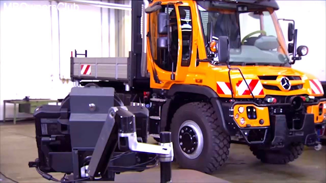 Unimog - How to Create Work Profiles for Hydraulics | W405