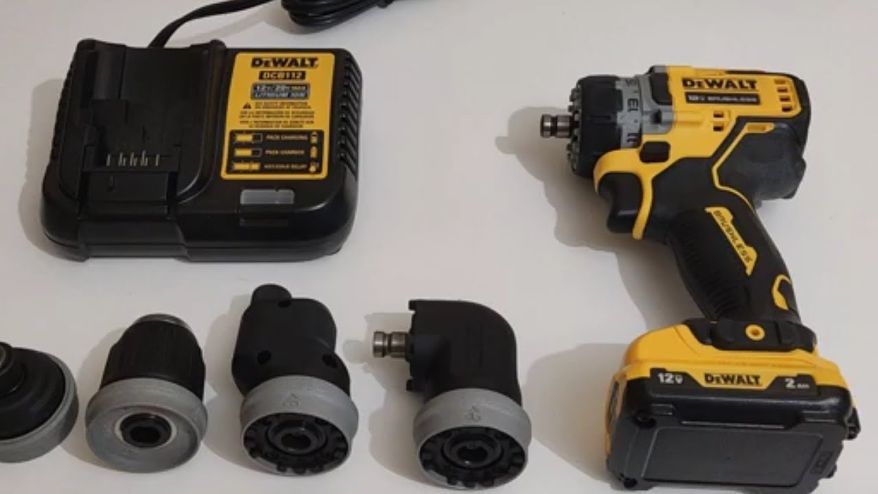 DeWalt dcd703 огляд справді топового інструменту. Дриль зі змінними насадками.