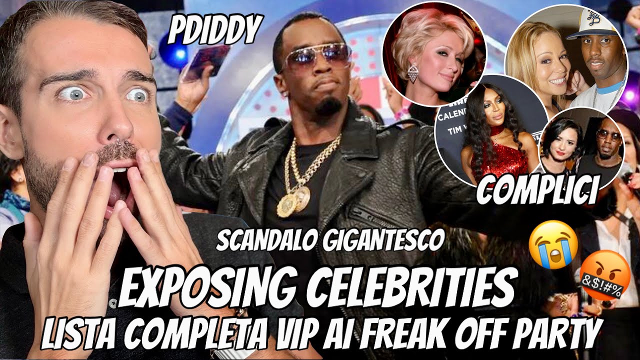 SCANDAL0 P.DIDDY: USCITA LA LISTA DI TUTTI I VIP COINVOLTI NEI FREEK OFF PARTY! | Spillin’ the tea🥤