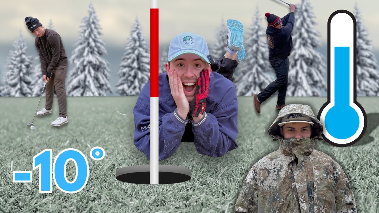 We Tried Playing Golf in a Winter Storm