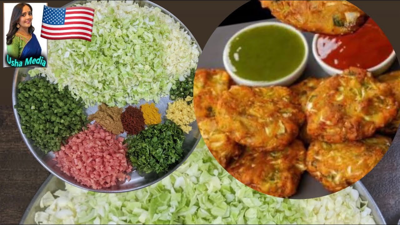 Mixed vegetables, cabbage, cutlet #ushamediaofficial 🇺🇸