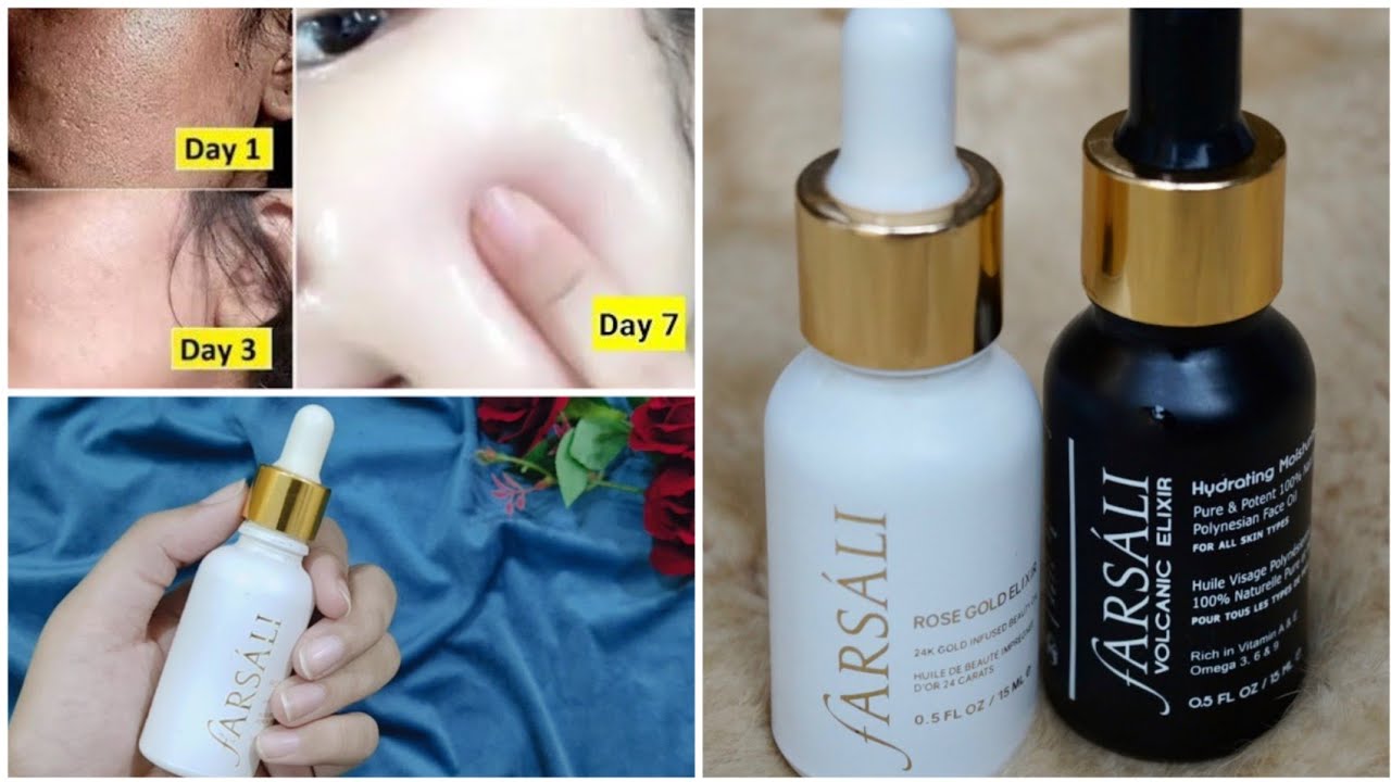 Farsali Rose Gold Beauty Oil ❤ || How to use || Worth or Not👀