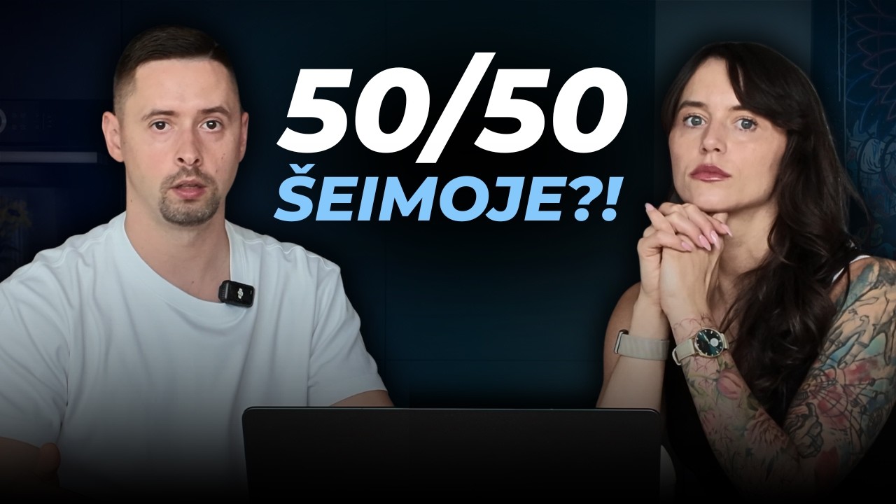 Slaptas taupymas ir finansinė nei&scaron;tikimybė: Ko mes nepasakome partneriui