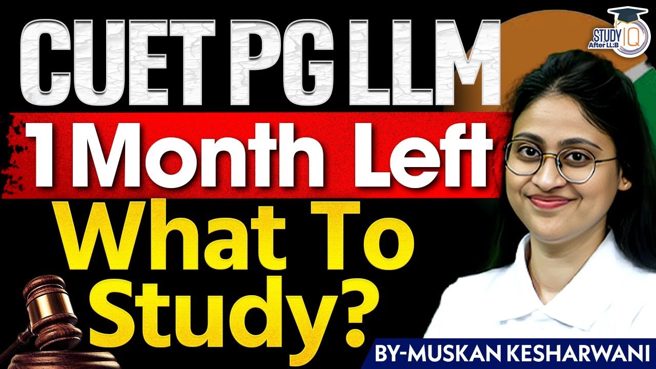 CUET PGLLM | 1 Month Left | What To Study? By Muskan Mam