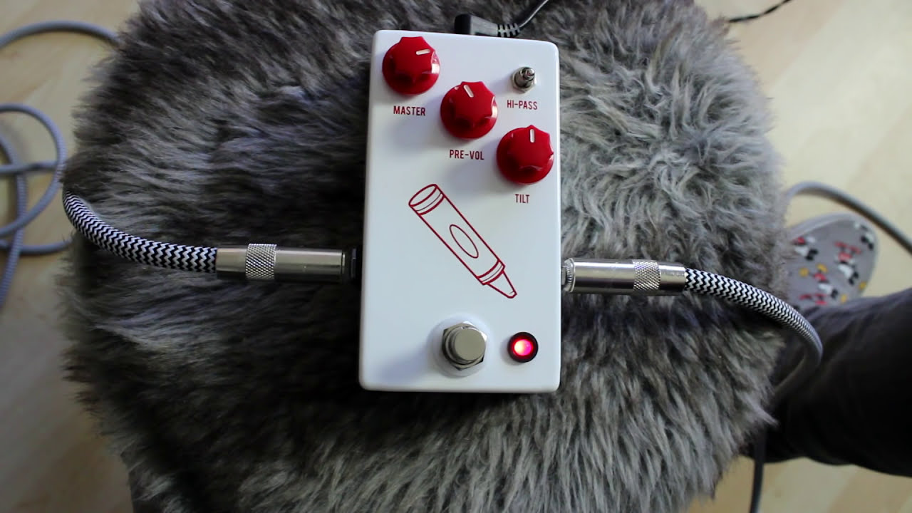 JHS Pedals Crayon | British voiced preamp fuzz, distortion, overdrive
