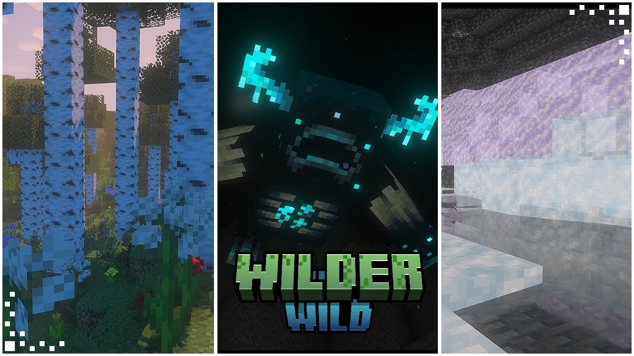 Wilder Wild (Minecraft Mod Showcase) | New Biomes, Mobs & Items