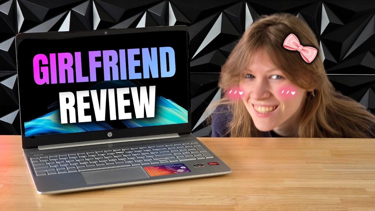 My GIRLFRIEND Reviews a Laptop (April Fools)