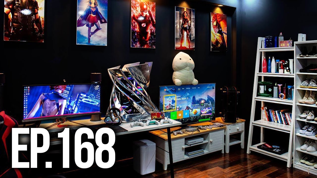 Room Tour Project 168 - BEST Gaming Setups!