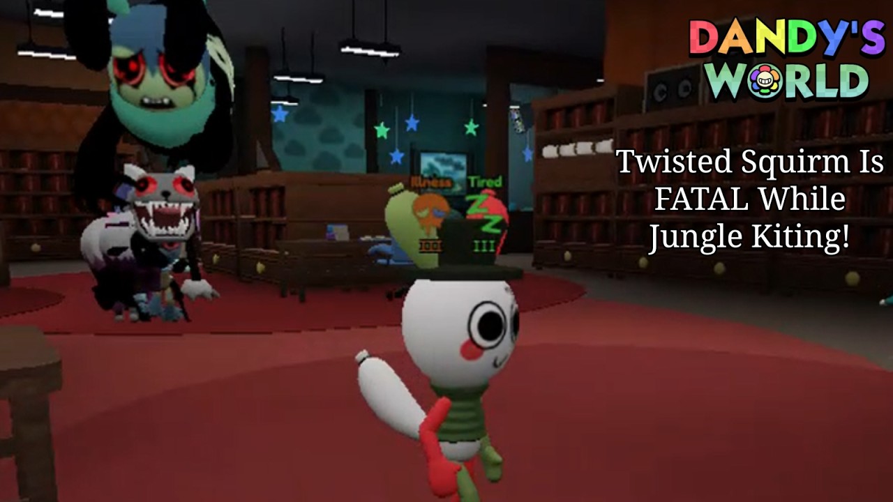 Twisted Squirm Is FATAL While Jungle Kiting! 🔥🐛 | Roblox Dandy's World