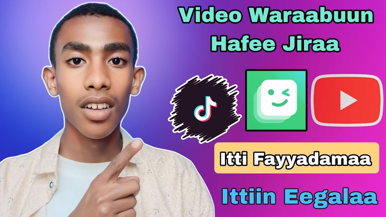 Akkaataa Ai Fayyadamuun Photo Gara Videotti Jijjiiran | How to Convert photo to Video @sabaaftip 