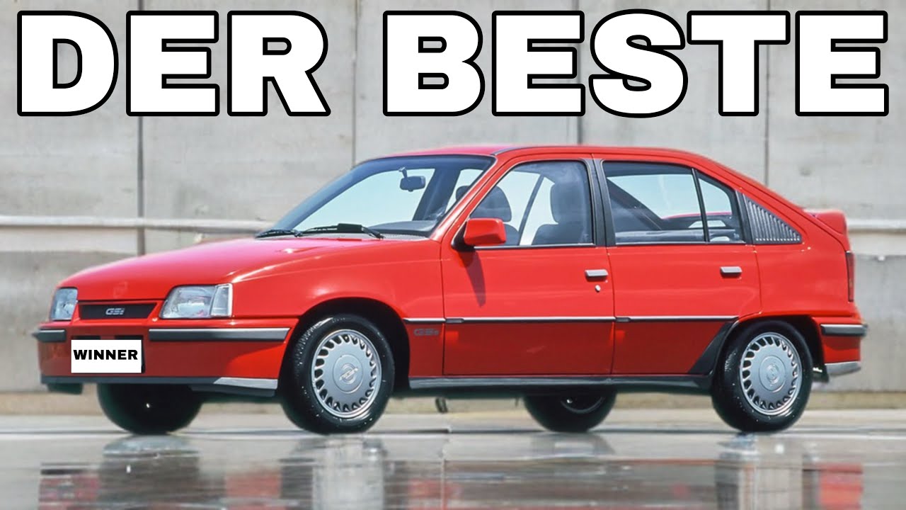 Die 10 OFFIZIELLE besten Autos der 80er