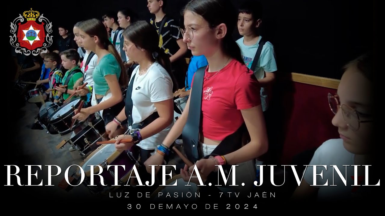 Reportaje Agrupación Musical Juvenil María Santísima de la Estrella | Luz de Pasión - 7 TV Jaén