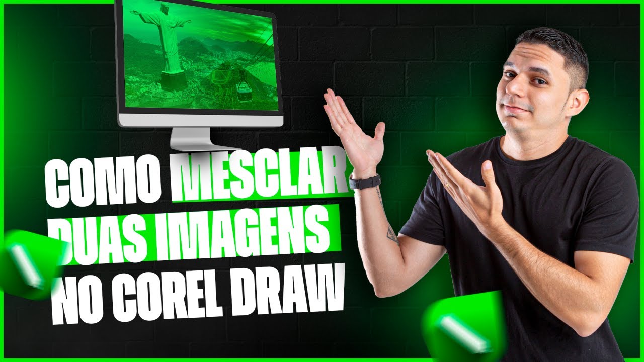 Como Mesclar duas Imagens ou mais no Corel Draw