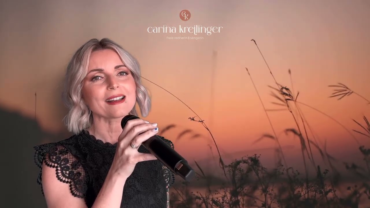 So wie Du warst (Unheilig Cover) - Lied zum Abschied - freie Rednerin & Sängerin Carina