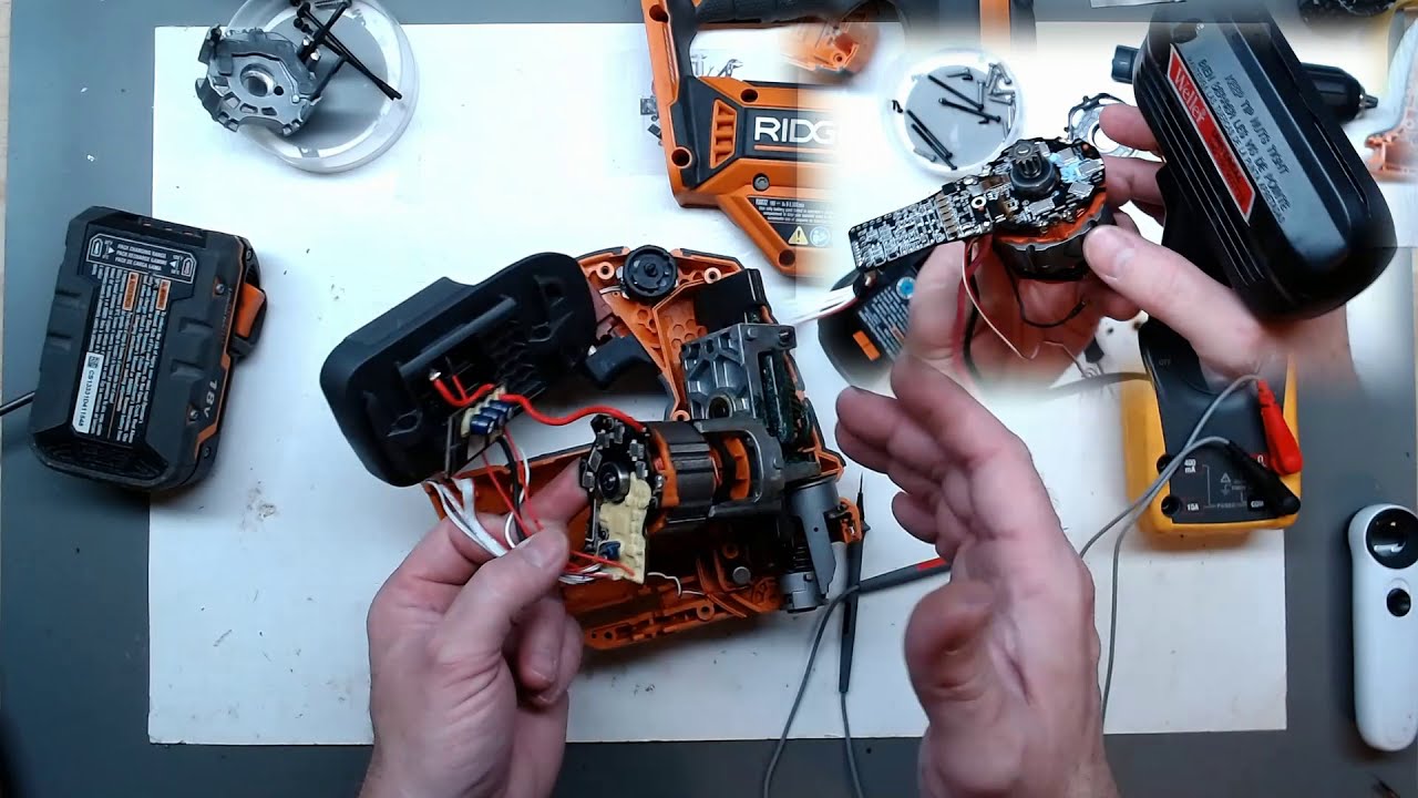 Ridgid Octane Jigsaw Salvaged Using Cheap BLDC Controller