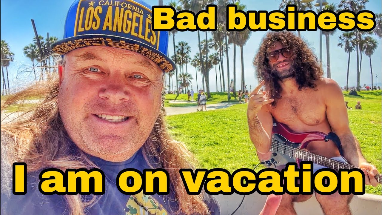 No business on Venice Beach I am on vacation