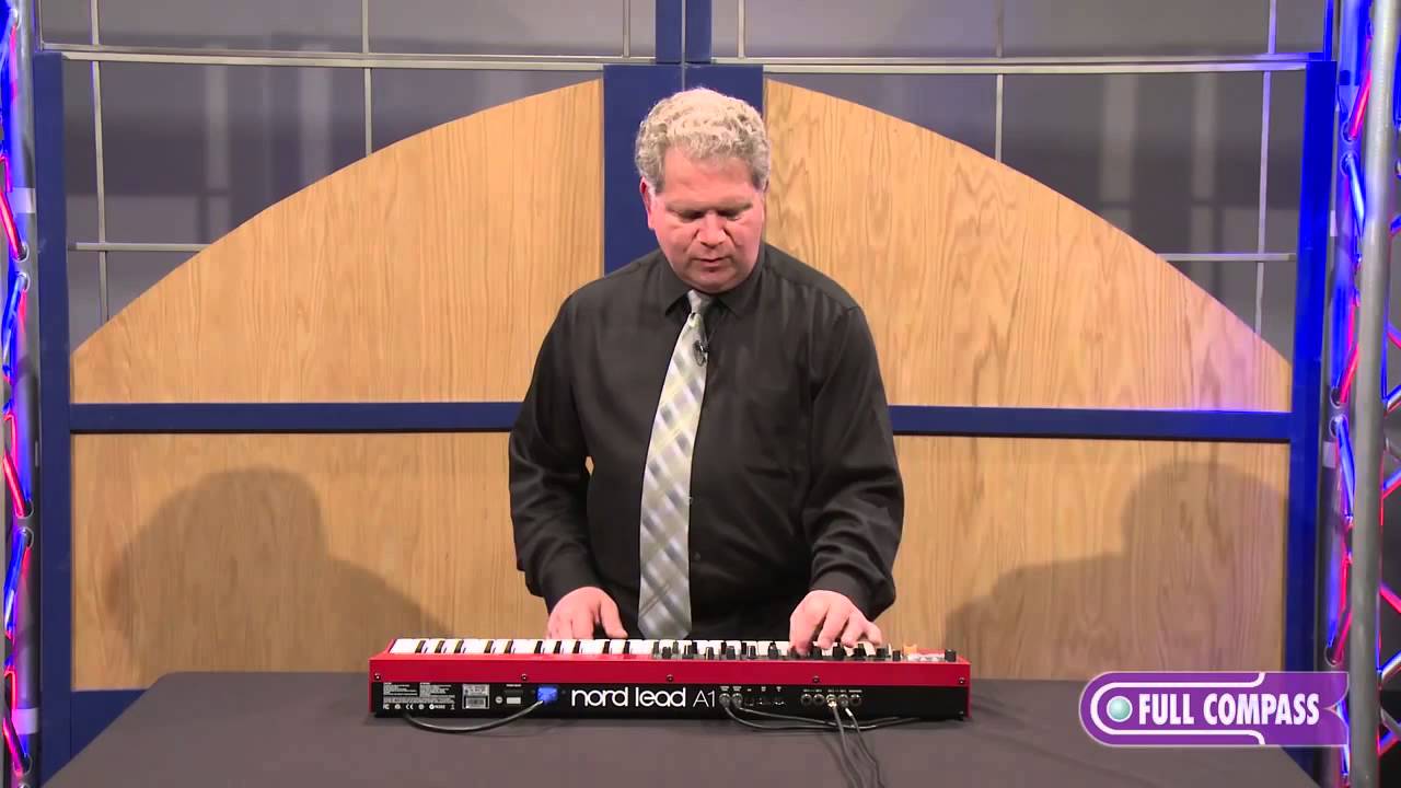 Nord Lead A1 49 Key 24 Voice Analog Modeling Synthesizer Review  Full Compass
